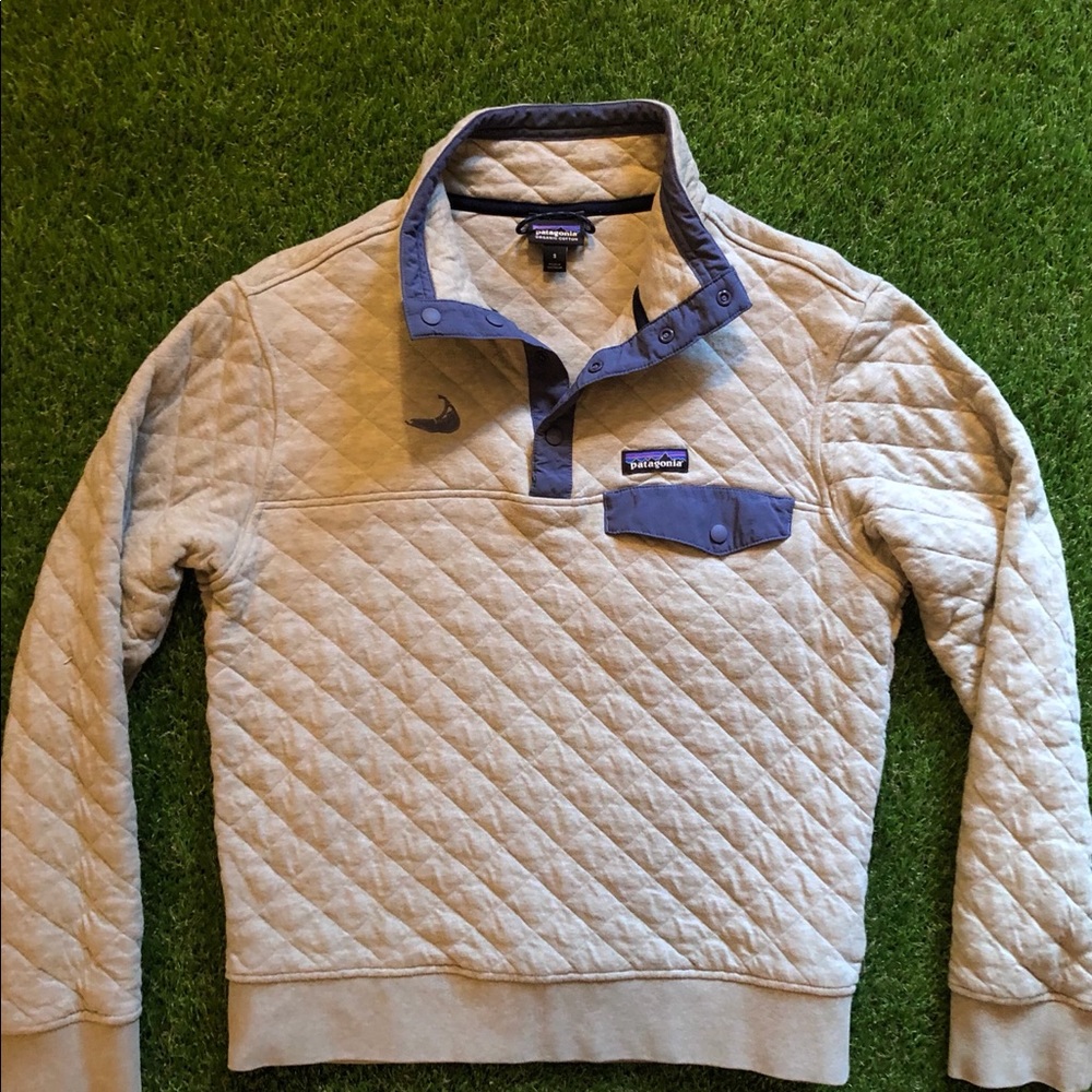 Patagonia Cotton Quilt Snap-T Pullover Nantucket